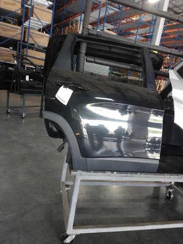 2016 Jeep Cherokee Rear Right Door OEM Black Used 4WD 3.2L used OEM complete door assembly