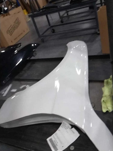 BMW 328i Left Front Fender OEM Used White 2015 Genuine OEM used OEM fender