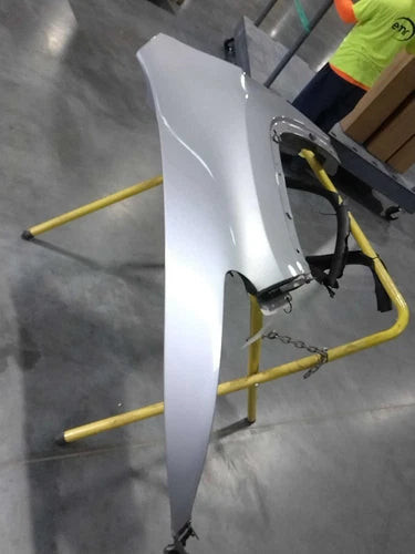 2015 Jeep Cherokee Left Front Silver OEM Fender 68103309AE Used Salvage used OEM fender