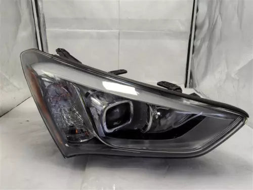 2014 Hyundai Santa Fe Headlight Assembly RH OEM Used Black 921024Z100 used OEM headlight