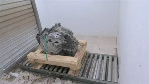 2017 Jeep Cherokee Automatic Transmission OEM Used Black 56K Miles used OEM transmission assembly
