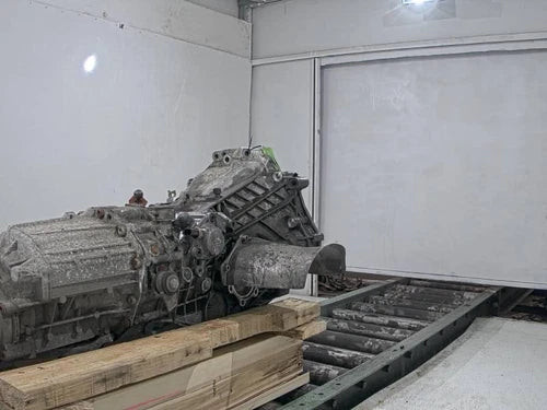Used OEM 2007 Audi A4 Blue Automatic Transmission Assembly 2.0L Quattro used OEM transmission assembly