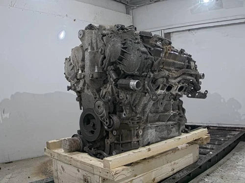 2014 Nissan Pathfinder 3.5L V6 Used Engine Assembly OEM Grey 178K Runs Good used OEM engine assembly