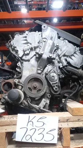 2014 Nissan Pathfinder 3.5L V6 Used Engine OEM Silver 177K Mileage used OEM engine assembly
