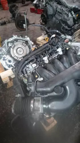 2014 Nissan Pathfinder 3.5L V6 Used Engine OEM Runs & Drives Grey used OEM engine assembly