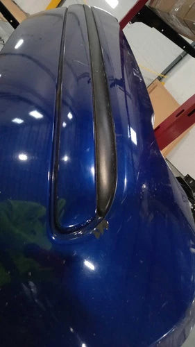 2014 Fiat 500 Rear Bumper Assembly OEM Used Gray Fits Models 2012-2017 used OEM bumper cover