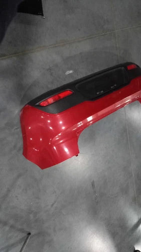 Kia Rio 2014 Red Bumper Assembly OEM Used 122K Miles Salvage Part used OEM bumper cover