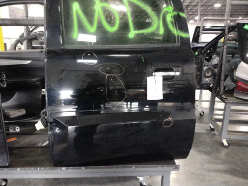 2005 Cadillac Escalade ESV Rear Left Black OEM Door Used Salvage used OEM complete door assembly
