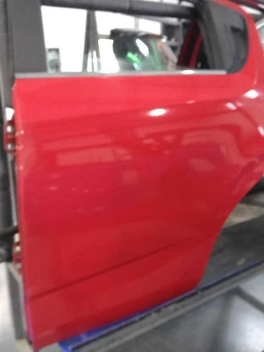 2018 Chevrolet Sonic Left Front Door Red OEM Used 4-Cylinder 77K Miles used OEM complete door assembly