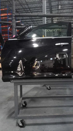 Cadillac CTS 2019 Black Front Left OEM Door Used Salvage Part used OEM complete door assembly