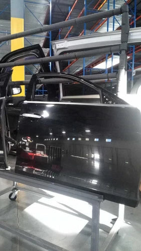 2018 Cadillac CTS Rear Door Passenger Side Black OEM Used 4DR used OEM complete door assembly