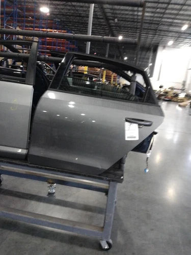 2015 Volkswagen Passat Left Front Door Grey OEM Used Salvage L 136K Mi used OEM complete door assembly