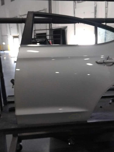 2019 Hyundai Elantra Left Front Door Silver OEM Used 62000 Miles used OEM complete door assembly