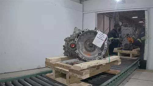 Used 2013 Kia Forte Automatic Transmission Assembly OEM Tested Black used OEM transmission assembly