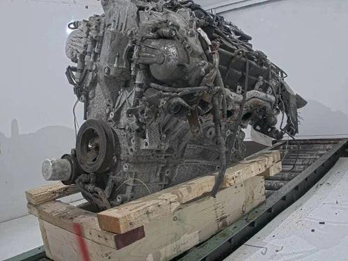 2015 Nissan Pathfinder 3.5L V6 Used Engine OEM Black 123K Miles used OEM engine assembly