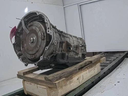 2010 Jeep Grand Cherokee Silver Automatic Transmission OEM Used 186K Miles used OEM transmission assembly