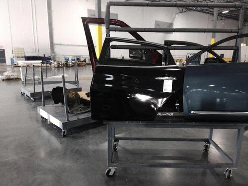 2015 Infiniti Q70 Rear Left Driver Side Door Black OEM Used 4DR used OEM complete door assembly