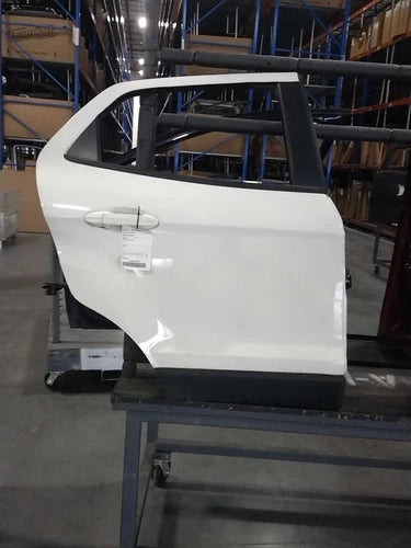 2019 Ford EcoSport Rear Right Door White OEM Used 41000 Miles used OEM complete door assembly