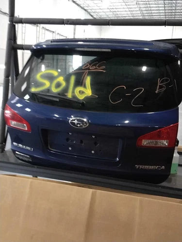 Used OEM Subaru Tribeca Tailgate Blue w/Rear View Camera 2011 128K used OEM park assist camera
