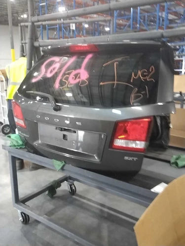 2015 Dodge Journey OEM Deck Lid Trunk Hatch Used Gray Fits Models 2011-2020 used OEM deck lid