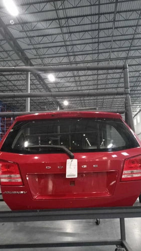 2016 Dodge Journey Red OEM Deck Lid Salvage Used Fits Multiple Models used OEM deck lid