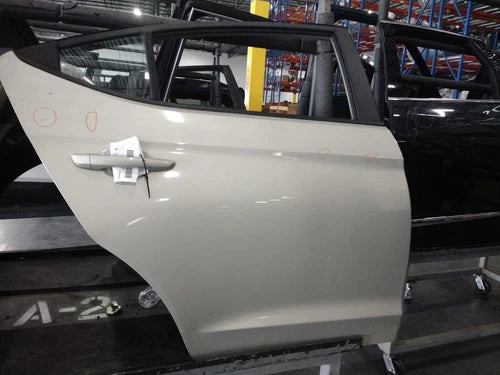 Hyundai Elantra 2017 Rear Right Door TAN OEM Used Salvage Auto Part used OEM complete door assembly