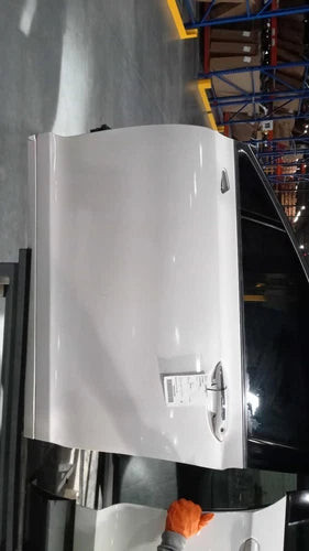 2017 Lincoln MKZ Left Front Door OEM White Used 4DR Power Lock & Window used OEM complete door assembly