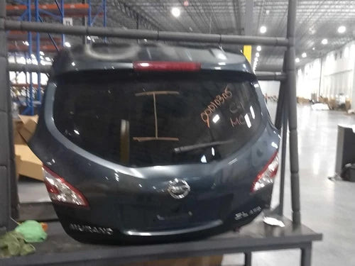 2014 Nissan Murano OEM Tailgate Rear Liftgate Used Gray 6 Month Warranty used OEM liftgate or tailgate