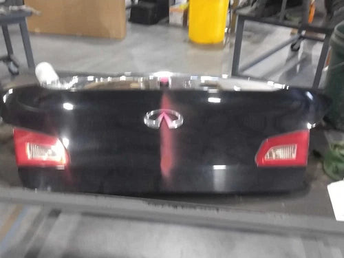 2013 Infiniti G37 Black OEM Tailgate 4DR Used 105K Miles NJ25-K57368 used OEM liftgate or tailgate