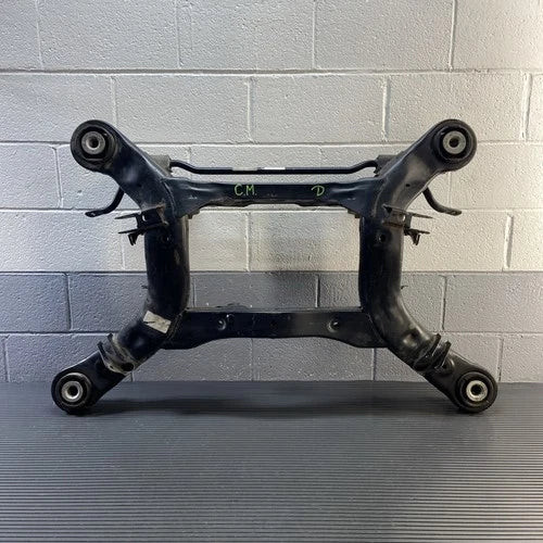 2016-2019 Mercedes GLE 350 W166 Rear Subframe With Stabilizer A1663503100 OEM used OEM rear subframe and crossmember