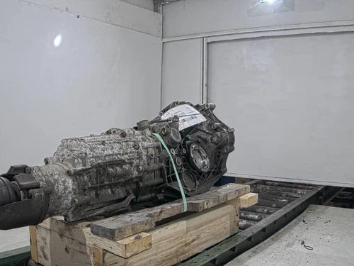 2006 Audi A4 3.2L Manual Transmission Assembly OEM Used Black used OEM transmission assembly