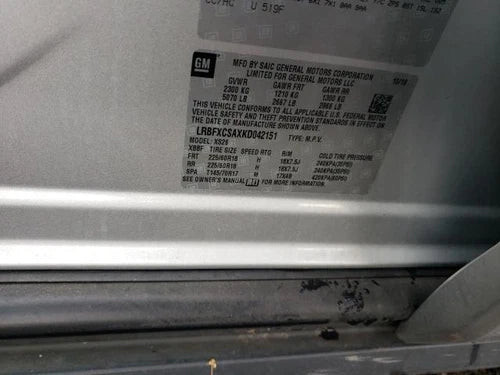 2019 Buick Envision 2.5L FWD Used OEM transmission assembly used OEM transmission assembly