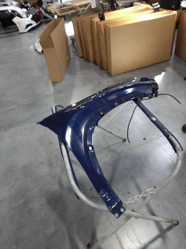 Used 2023 Hyundai Santa Fe Fender Rear Right OEM Blue 66320S2000 used OEM fender
