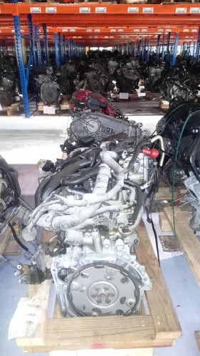 2019 Nissan Versa 1.6L Engine Complete Assembly Used OEM Black 69K Miles used OEM engine assembly