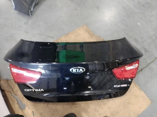 2015 Kia Optima Black OEM Tailgate FWD 2.4L Used 87000 Mi Salvage used OEM liftgate or tailgate