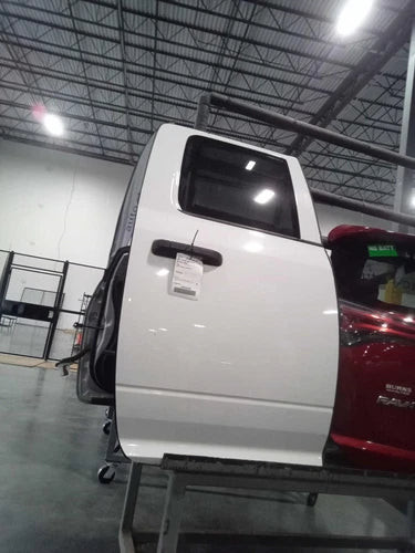 2017 Ram Dodge 1500 Pickup Rear Right Door OEM Used White 6 Mo Warranty used OEM complete door assembly