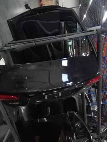 Used OEM Black Deck Lid for Volvo S60 2017 Salvage Part used OEM deck lid