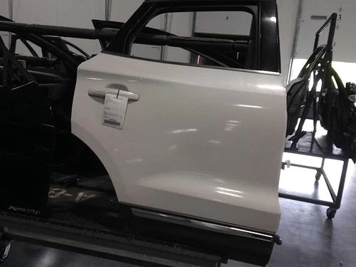 Used Lincoln MKC 2015 Rear Right Passenger Door OEM White 6 Month Warranty used OEM complete door assembly