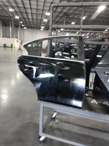 2016 Infiniti Q50 R Rear Right Door Black OEM Used 4WD 2.0L 123K Mi used OEM complete door assembly