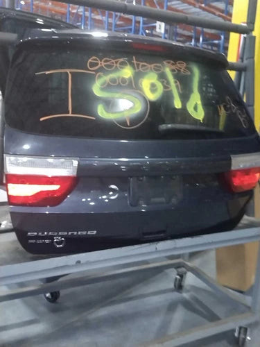 Used 2013 Dodge Durango Black OEM Tailgate Rear Liftgate with Camera used OEM liftgate or tailgate