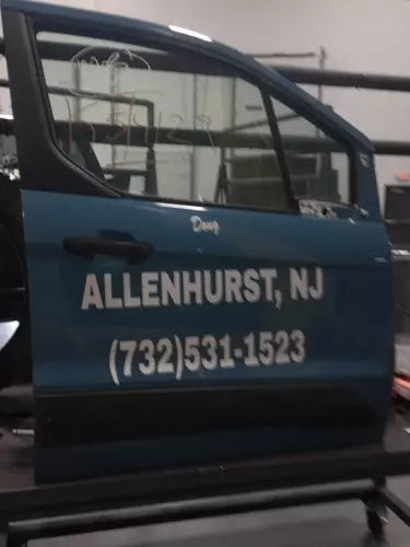 Ford Transit Connect 2016 R Door RH Blue Used OEM Repaint Dings used OEM complete door assembly