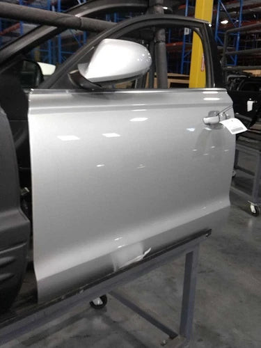 Used 2012 Audi A6 Front Left Silver OEM Door L with Warranty used OEM complete door assembly