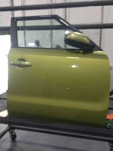2014 Kia Soul R Door Green OEM Used Passenger Side Rear Right used OEM complete door assembly