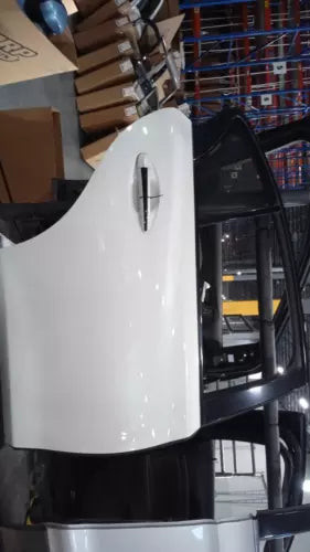 2016 Infiniti Q50 Rear Right Door OEM Used White R Salvage Parts used OEM complete door assembly