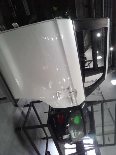 Mitsubishi Outlander Sport 2018 Left Rear Door OEM White Used Salvage used OEM complete door assembly