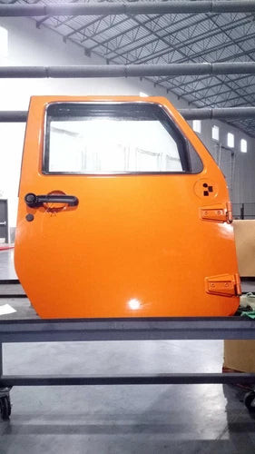 Jeep Renegade 2015 Orange R Door OEM Used Salvage Fast Shipping used OEM complete door assembly