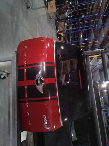 2015 MINI Countryman Red OEM Deck Lid Used 42000 Miles Fits Various Models used OEM deck lid