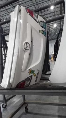 Mazda 6 2010 Tailgate OEM White Used 119K Miles GEA152610 used OEM liftgate or tailgate