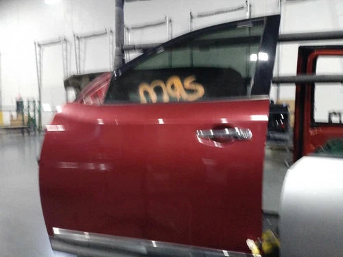 2013 Nissan Pathfinder Left Front Door Red OEM Used 4WD 3.50L used OEM complete door assembly