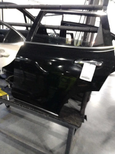 2017 Nissan Rogue Black Left Front Door OEM Used Salvage Part used OEM complete door assembly